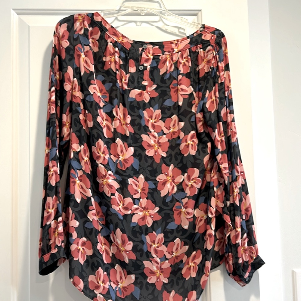 Loft floral blouse